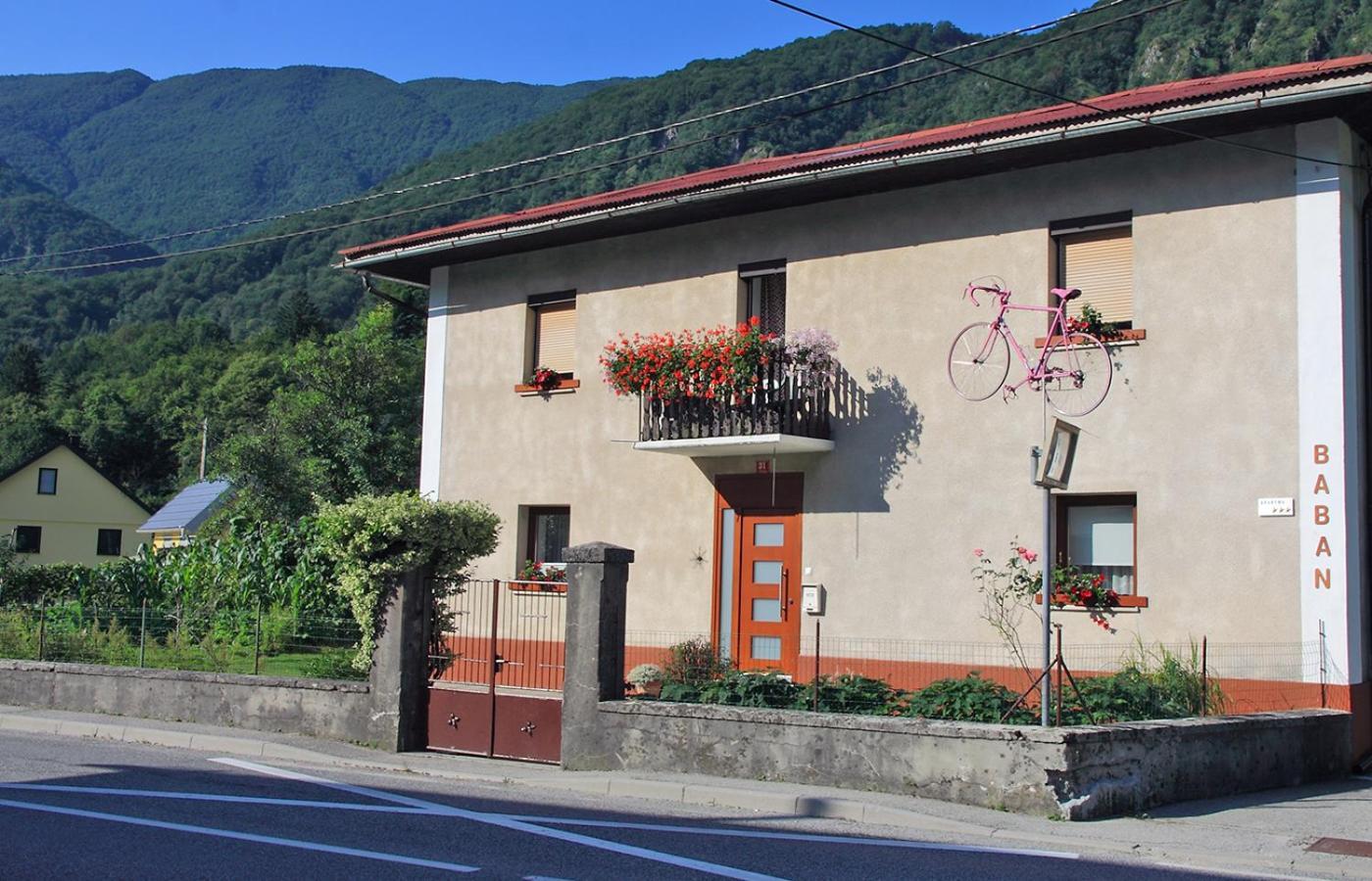 Apartment Baban In Zaga, Slovenia Zewnętrze zdjęcie